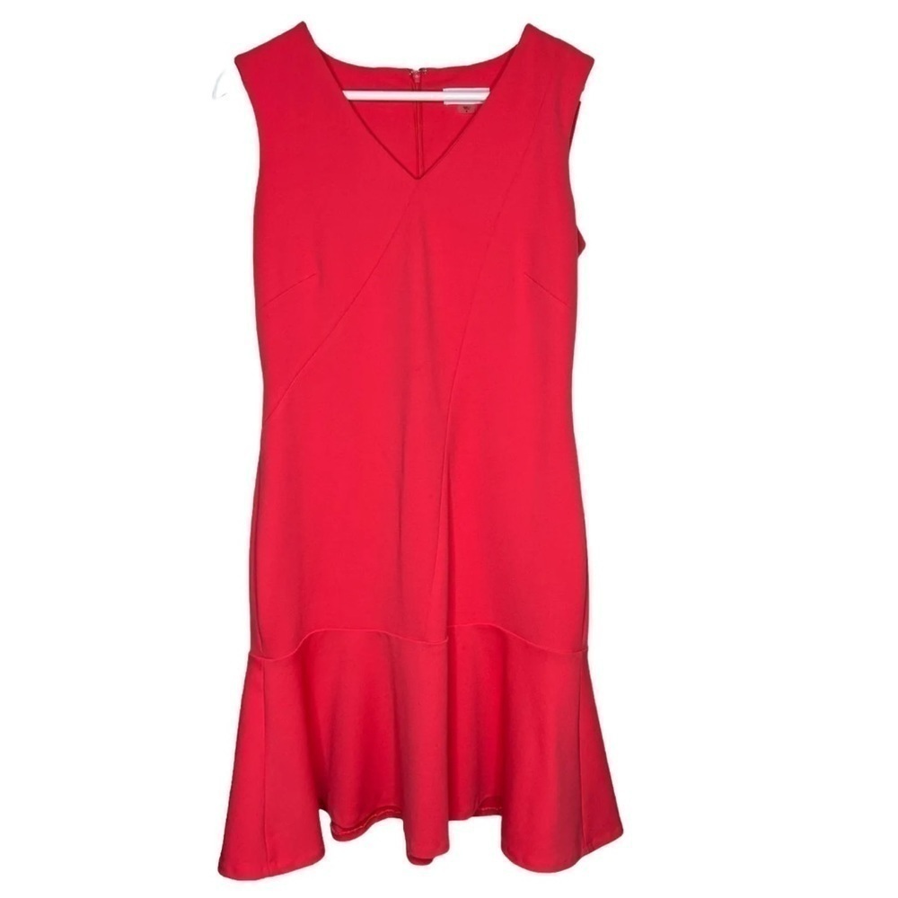 Calvin Klein Womens Pink Sleeveless A-Line Dress SIZE 8